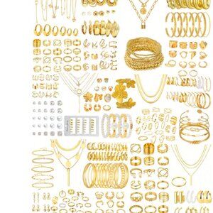 70 pcs Chunky, Vintage, Boho, Elegant Style Flower, Geometric, Kno